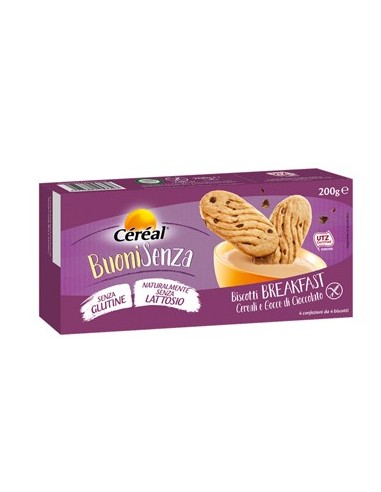 Buoni senza Biscotti ai Cereali con Gocce di Cioccolato