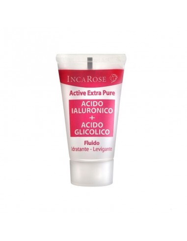 Incarose Active Extra Pure Fluido Acido Ialuronico + Acido Glicolico