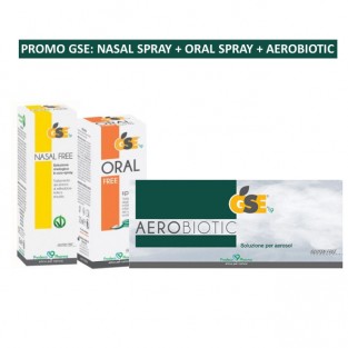GSE Nasal Spray + Oral Spray + Aerobiotic Adulti