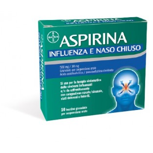 Aspirina Influenza e Naso Chiuso - 20 Bustine