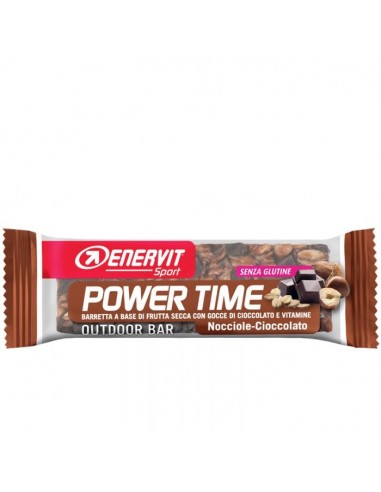 Enervit Power Time Outdoor Bar Nocciole e Cioccolato