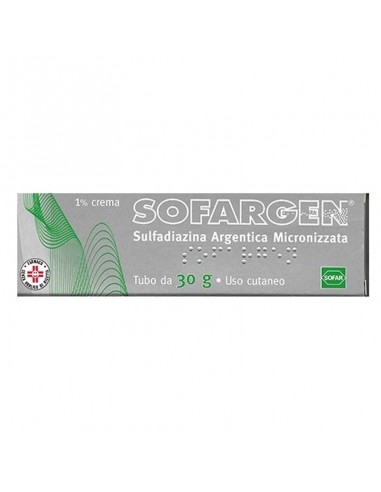 Sofargen Crema Sulfadiazina Argentica Micronizzata - 30 g