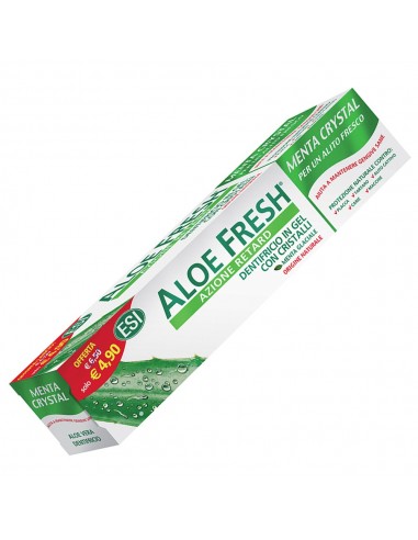 Dentifricio Aloe Fresh Menta Crystal Esi - 100 ml