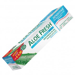 Dentifricio Aloe Fresh Sensitive Retard Esi - 100 ml