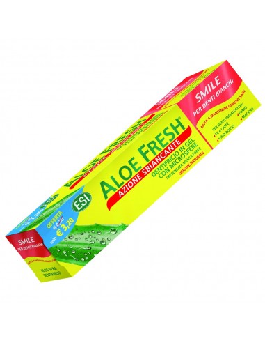 Dentifricio Aloe Fresh Smile Esi azione sbiancante - 100 ml