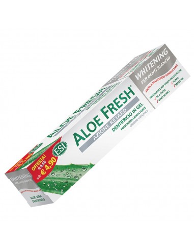 Dentifricio Aloe Fresh Whitening Retard Esi - 100 ml