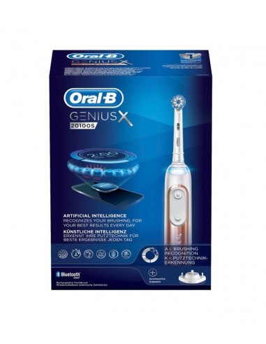 Oral B Power Genius 20100S Spazzolino Elettrico Rose Gold