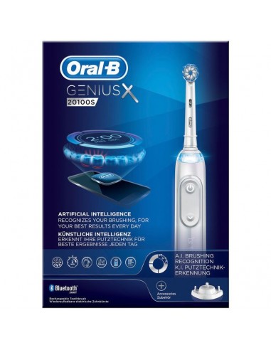 Oral B Power Genius 20100S Spazzolino Elettrico Bianco