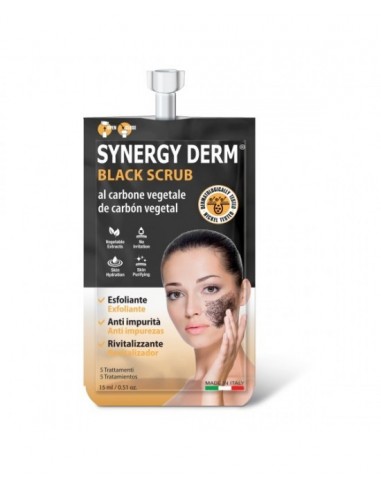 Synergy Derm Black Scrub