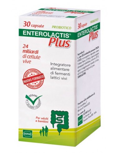 Enterolactis Plus - 30 capsule