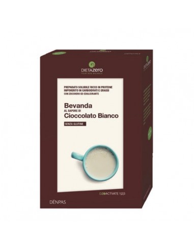 Bevanda al Cioccolato Bianco Dieta Zero - 4 buste