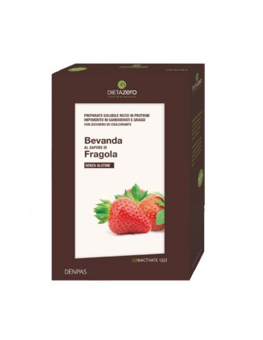 Dieta Zero Bevanda al sapore di Fragola  - 4 buste