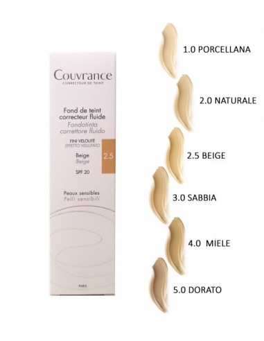 Avène Couvrance Fondotinta Naturale