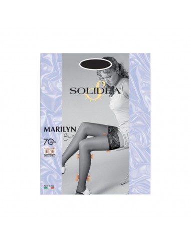 Solidea Marilyn Autoreggenti 70 Den - Nero