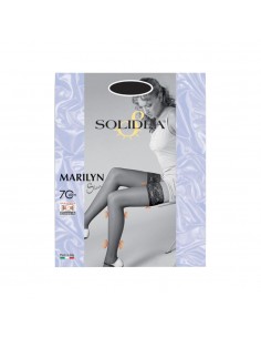 Solidea Marilyn Autoreggenti 70 Den - Sabbia