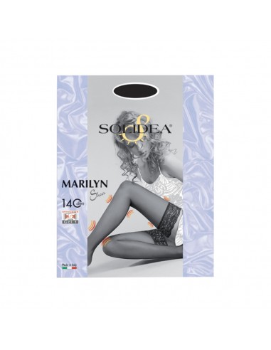 Solidea Marilyn Autoreggenti 140 Den - Nero