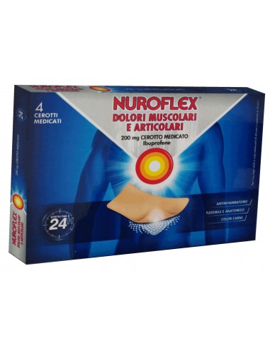 Nuroflex - 4 Cerotti Antinfiammatori