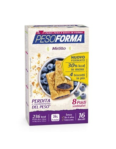 Biscotti Pesoforma al Mirtillo - 8 pasti