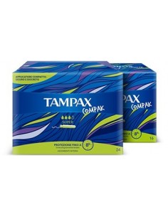 Tampax Compak Super - 24 Assorbenti Interni