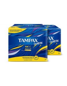 Tampax Compak Regular - 16 Assorbenti Interni