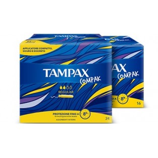 Tampax Compak Regular - 16 Assorbenti Interni