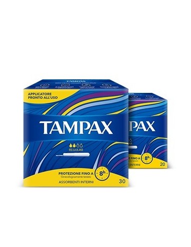 Tampax Regular - 20 Assorbenti Interni