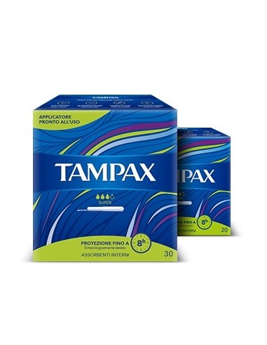 Tampax Super - 20 Assorbenti Interni