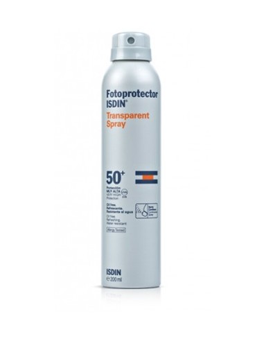 Fotoprotector ISDIN Transparent Spray SPF 50+