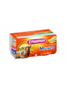 Plasmon Omogeneizzato Manzo 80g x 2 vasetti