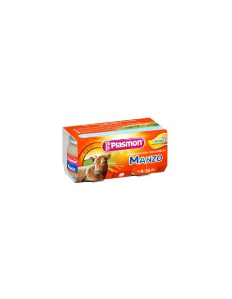 Plasmon Omogeneizzato Manzo 80g x 2 vasetti