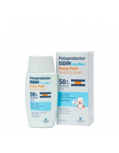 Fotoprotector ISDIN Mineral Baby Fusion Fluid Pediatrics SPF 50+