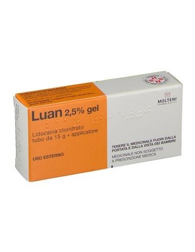 Luan Gel 2,5% - Tubo 15 g con applicatore