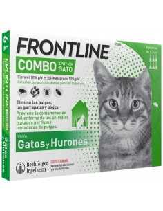 Antiparassitario per gatti Frontline Combo Spot-on - 3...
