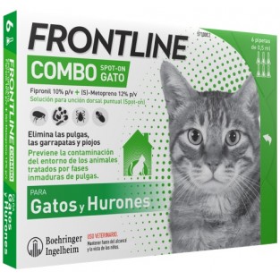 Antiparassitario per gatti Frontline Combo Spot-on - 3 pipette