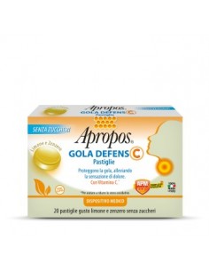 Apropos Gola Defence C Pastiglie Gusto Limone