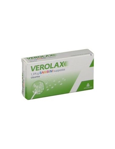 Verolax Bambini 1,375g - 18 Supposte Glicerina