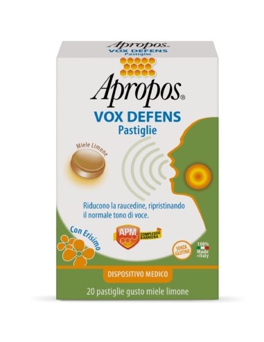 Apropos Vox Defens Pastiglie Miele e Limone