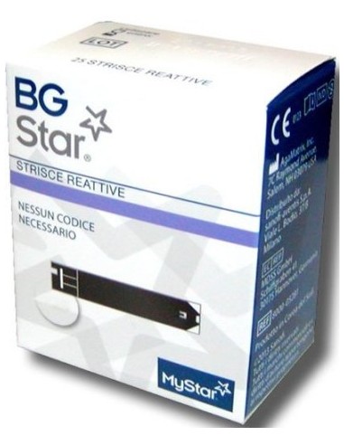 BGStar Mystar Extra - 25 strisce reattive