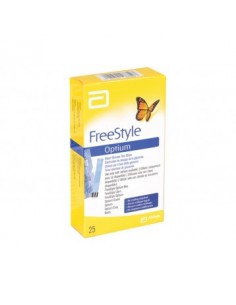 FreeStyle Optium Test - 25 strisce