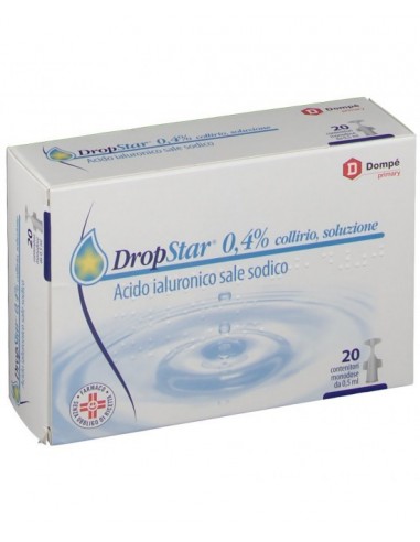 Dropstar Collirio 0,4% Acido Ialuronico - 20 Flaconcini