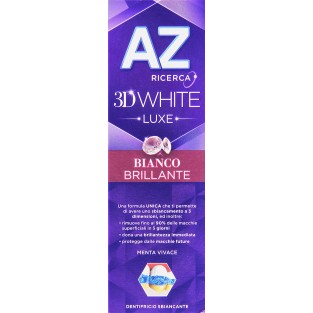 Dentifricio AZ 3D White Luxe Bianco Brillante - 75 ml