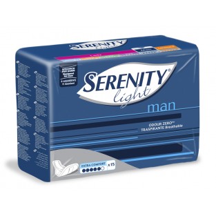 Serenity Light Man Extra Comfort - 15 Assorbenti