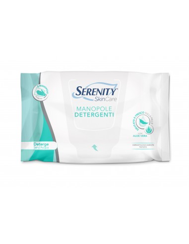 Serenity Skincare Manopole Detergenti - 8 Pezzi