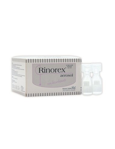 Rinorex Aerosol con Bicarbonato - 25 Flaconcini