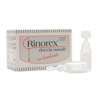 Rinorex Doccia Nasale con Bicarbonato - 15 Flaconcini