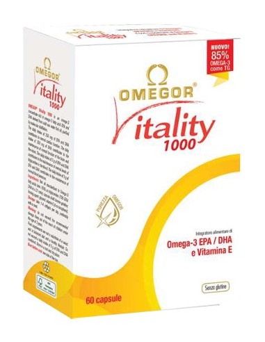 Omegor Vitality 1000 - 60 Capsule Molli