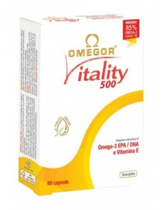Omegor Vitality 500 - 60 Capsule Molli