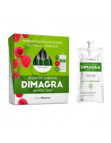 Dimagra Aminodiet Drink - gusto Lampone