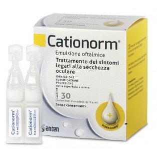 Cationorm Gocce - 30 Flaconcini Monodose