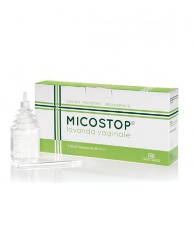 Micostop Lavande Vaginali - 5 Flaconi da 100 ml